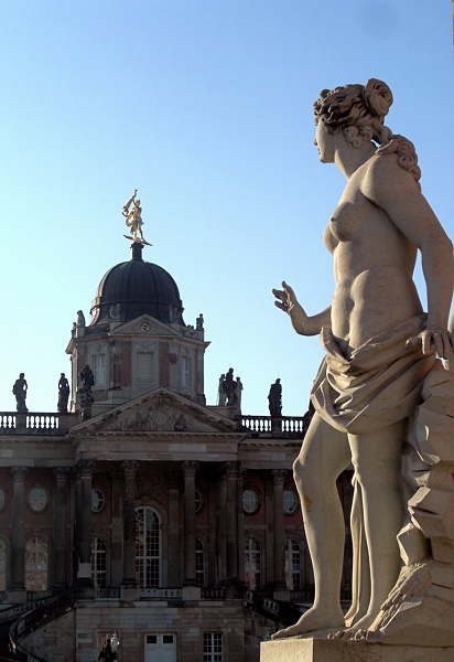 Fabian Fröhlich, Potsdam, Park Sanssouci, Neues Palais, Communs