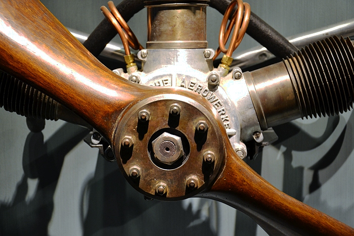 Berlin, Deutsches Technikmuseum, Luftfahrt, Propellor