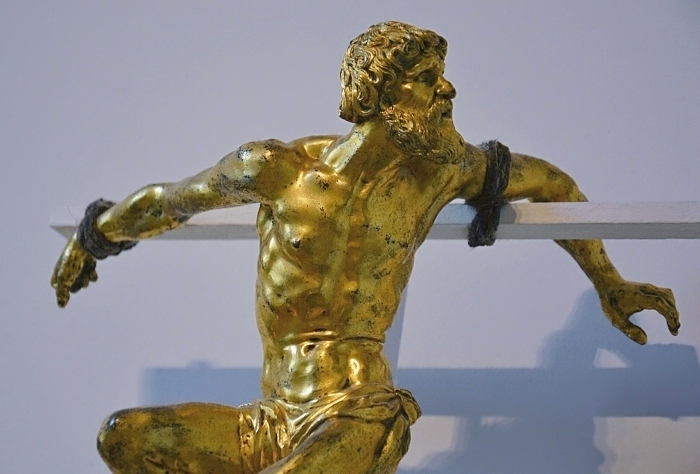 Fabian Fröhlich, Skulpturensammlung, Bode-Museum, Georg Petel, Dismas, Der gute Schächer