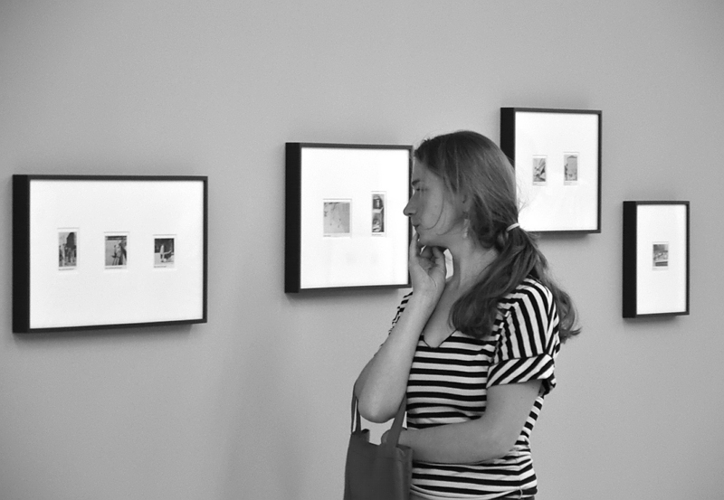 documenta 13, Roman Ondak, Observations, Kassel, Neue Galerie, Visitor