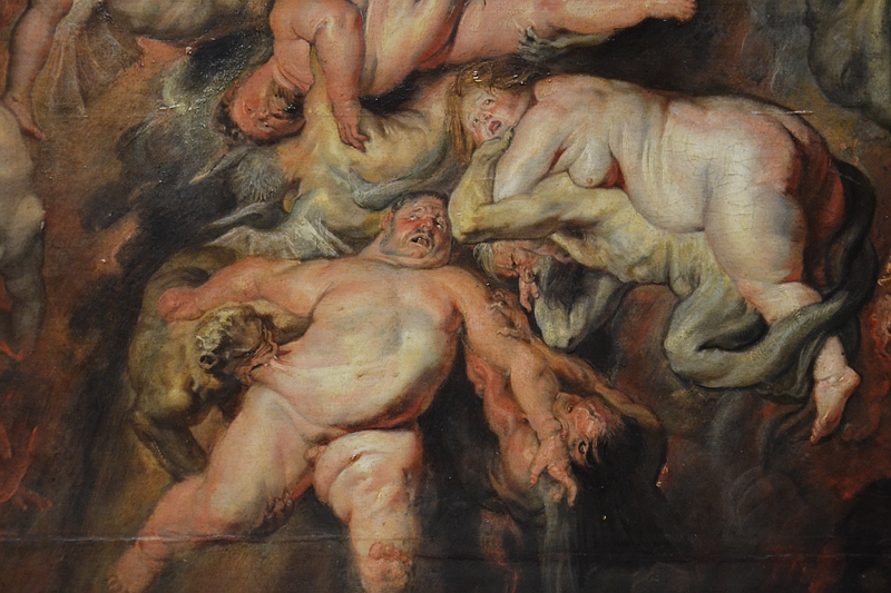 München, Alte Pinakothek, Peter Paul Rubens, Höllensturz der Verdammten