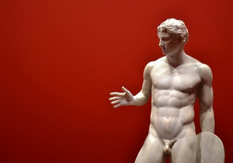 Liebieghaus, Frankfurt, Diskuswerfer des Naukydes, Fabian Fröhlich