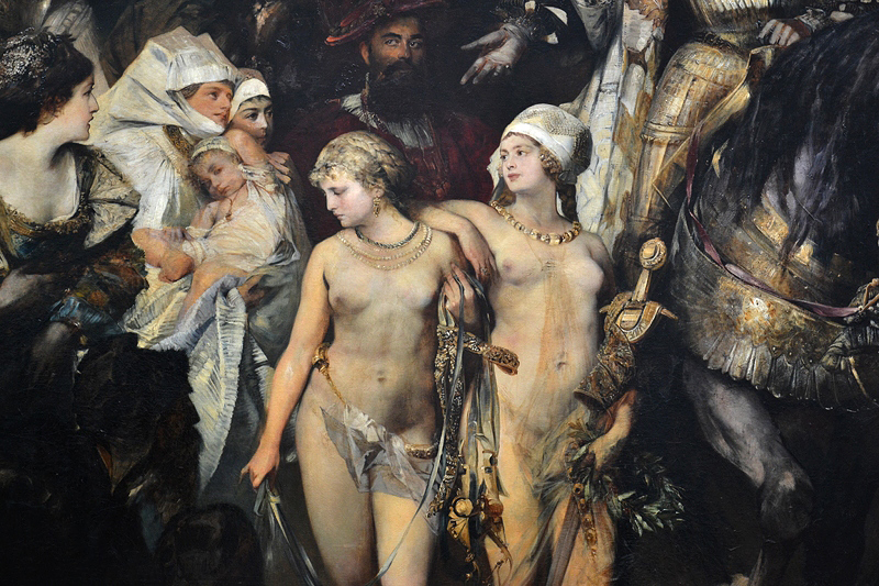 Hamburger Kunsthalle, Hans Makart, Der Einzug Karls V. in Antwerpen