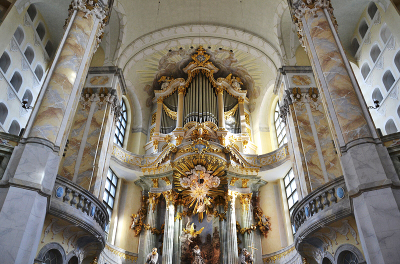 Dresden, Silbermann-Orgel in der Friedenskirche