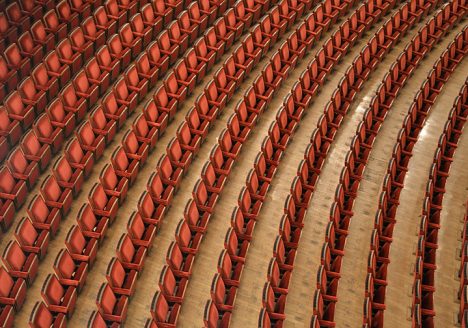 Semperoper, Dresden, Bestuhlung, Parkett