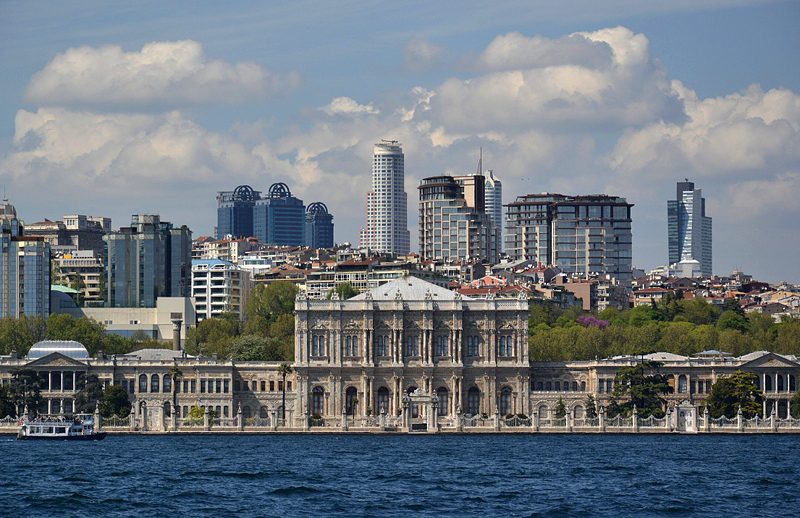Istanbul, Dolmabahçe-Palast, Kuppel der zentralen Halle