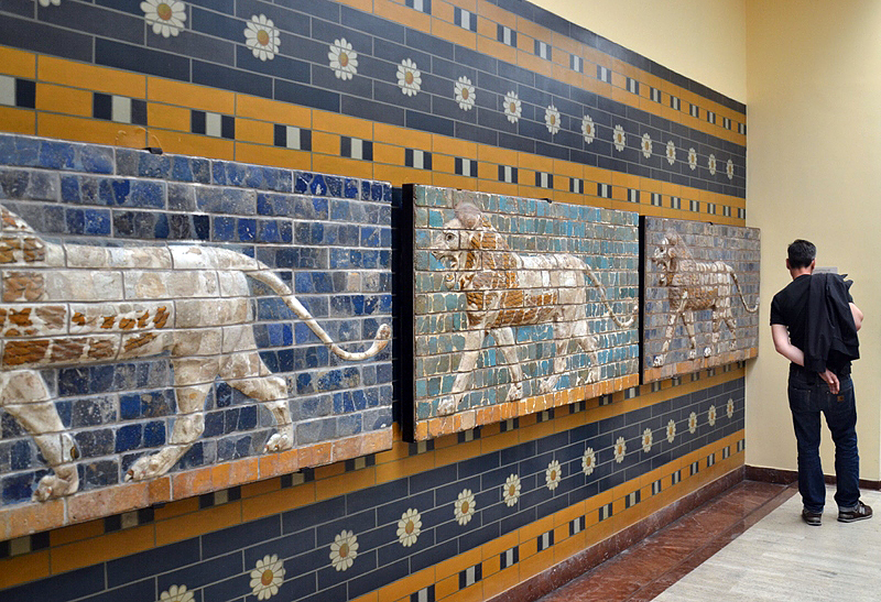 İstanbul Arkeoloji Müzesi, Istanbul Museum of the Ancient Orient, Lions of the Ishtar Gate
