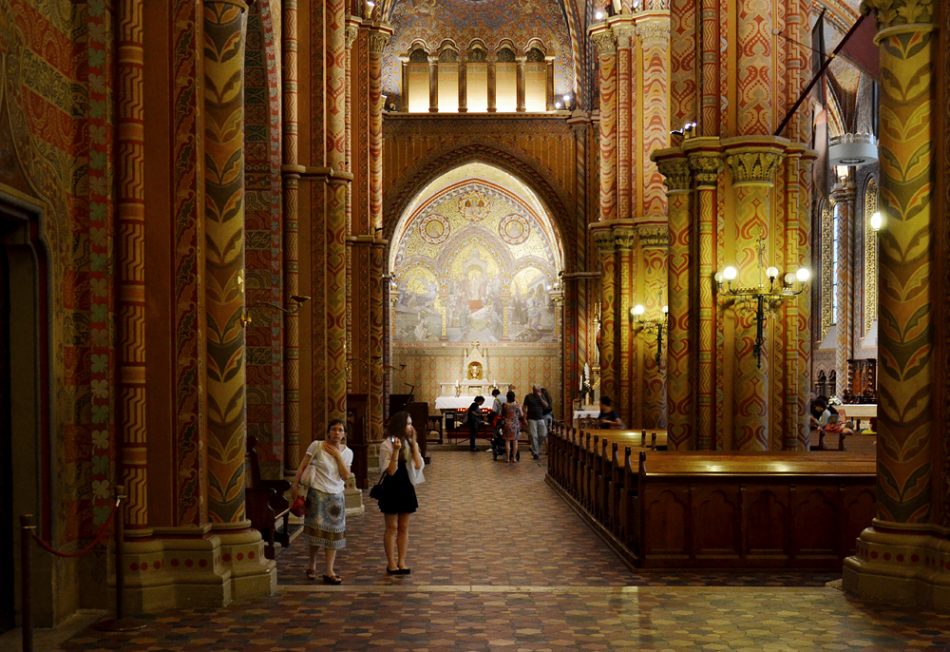 Innenraum Mátyás templom (Matthiaskirche), Budapest