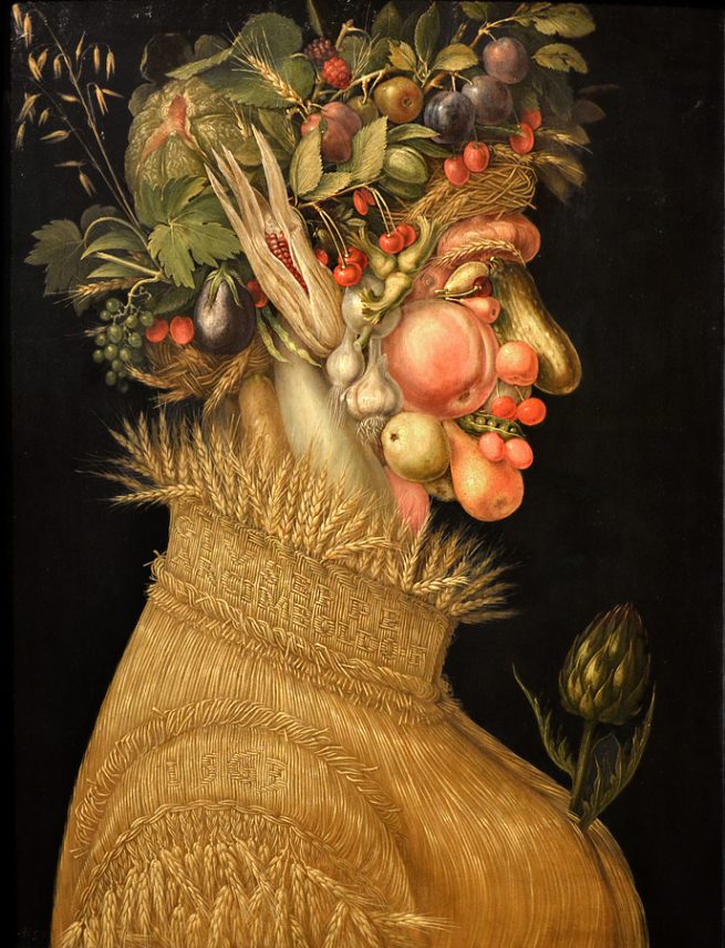 Giuseppe Arcimboldo, Sommer blindbild
