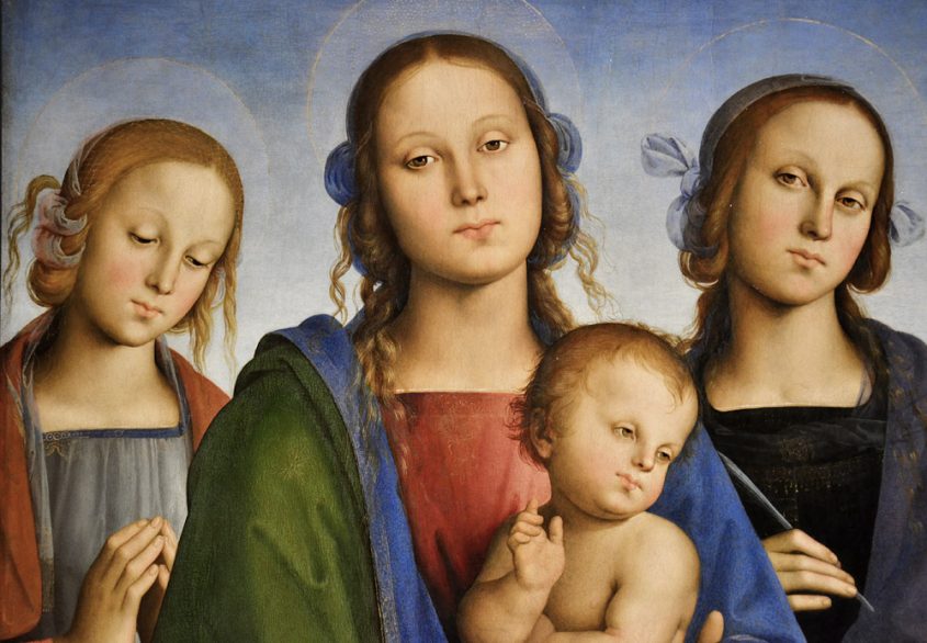 Kunsthistorisches Museum Wien, Perugino, Maria mit dem Kind und Heiligen