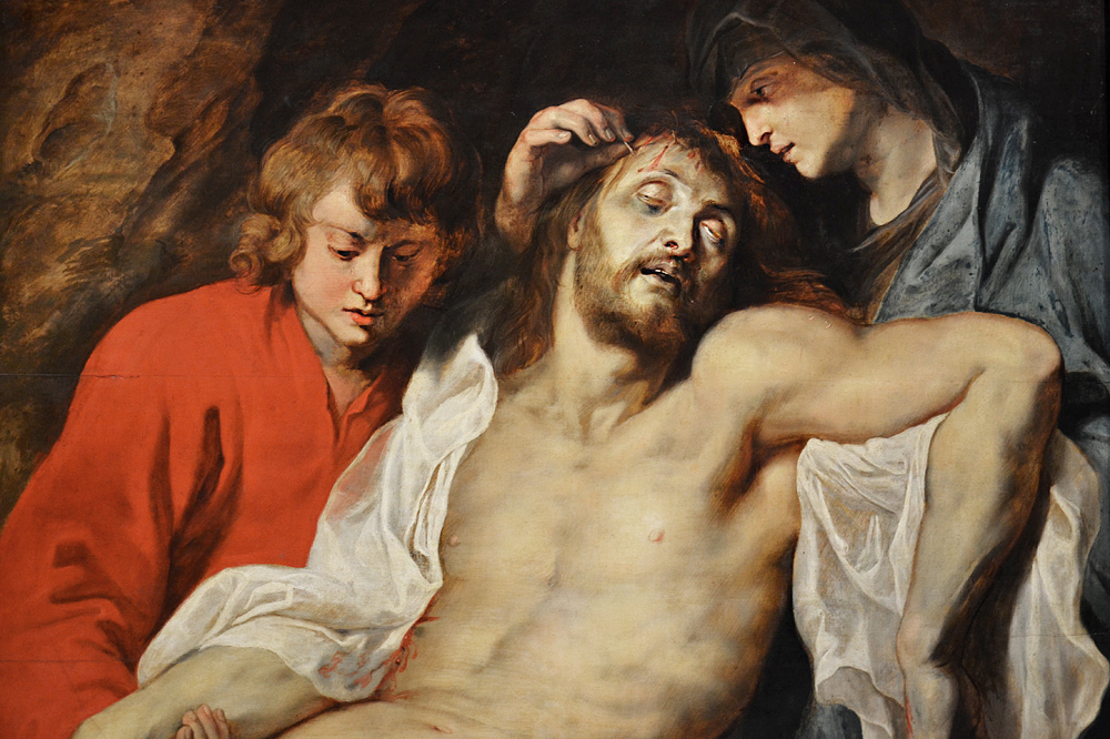 Kunsthistorisches Museum Wien, Peter Paul Rubens, Beweinung Christi durch Johannes und Maria