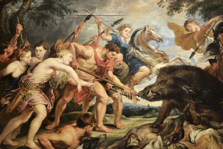 Kunsthistorisches Museum Wien, Peter Paul Rubens, Jagd des Meleager und der Atalante