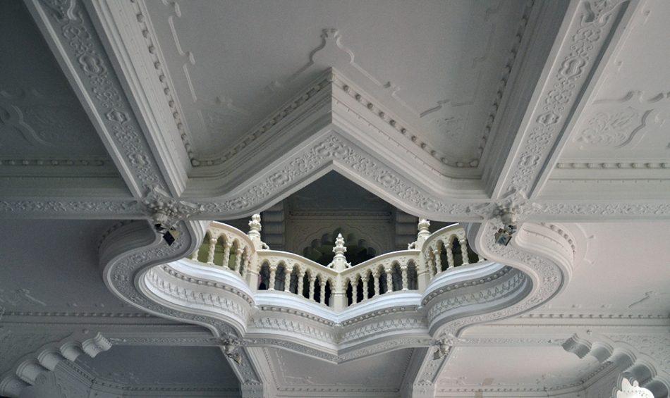 Balustrade im Iparművészeti Múzeum (Museum für Kunstgewerbe)
