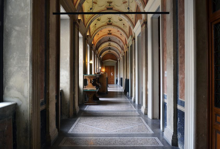 Wien, Gang in der Akademie der Bildenden Künste