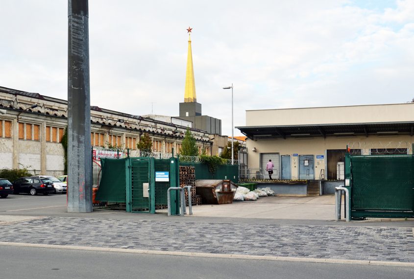 Alte Messe Leipzig, Sowjetischer Pavillon Rückseite