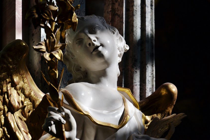 Kloster Neuzelle, Marienaltar mit Verkündigungsengel