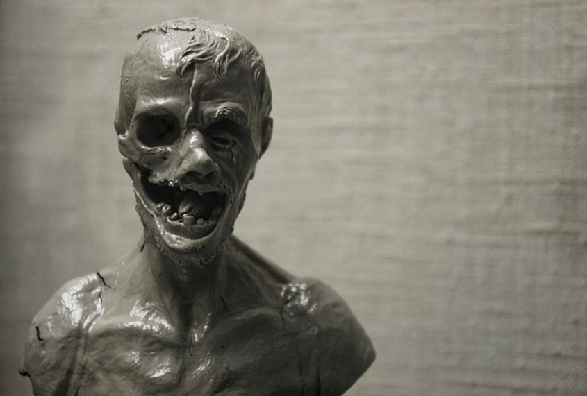 Kunstgewerbemuseum, Berlin, Totenkopf von Johann Christian Ludwig Lücke