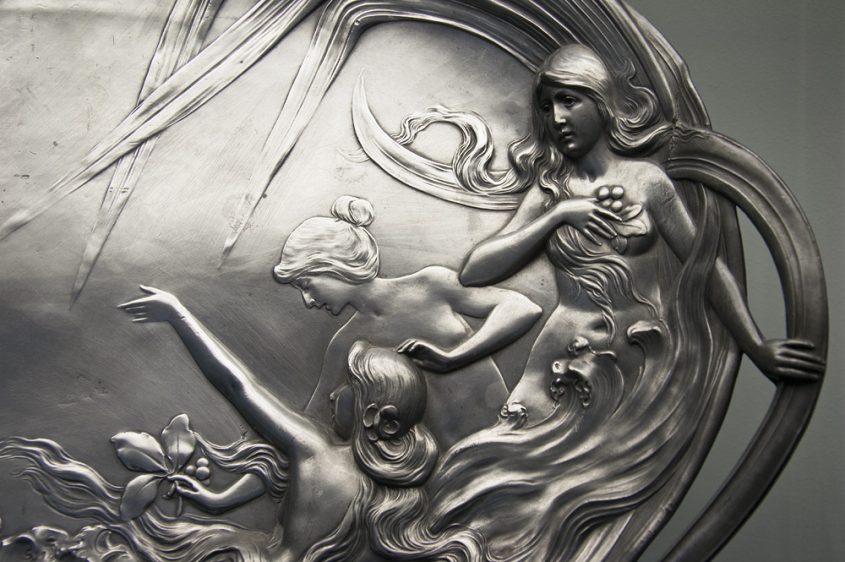 Kunstgewerbemuseum Berlin, Jugendstil, Wandplatte