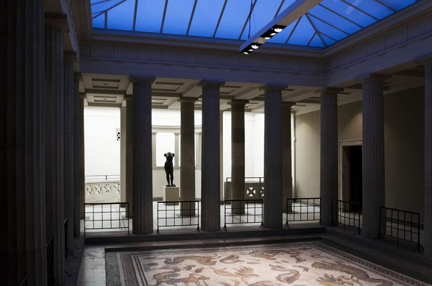 Hessisches Landesmuseum Darmstadt, Römisches Mosaik Bad Vilbel