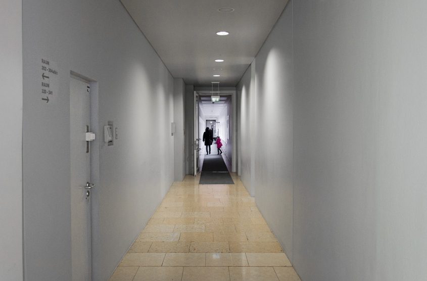 Schirn, Frankfurt, Gang