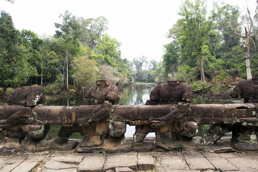 Angkor, Brücke nach Preah Khan