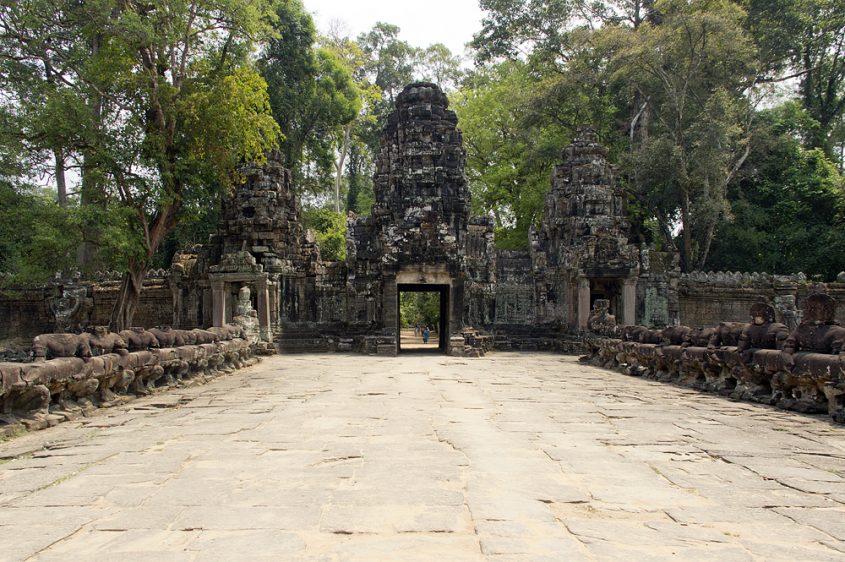 Angkor, Brücke nach Preah Khan