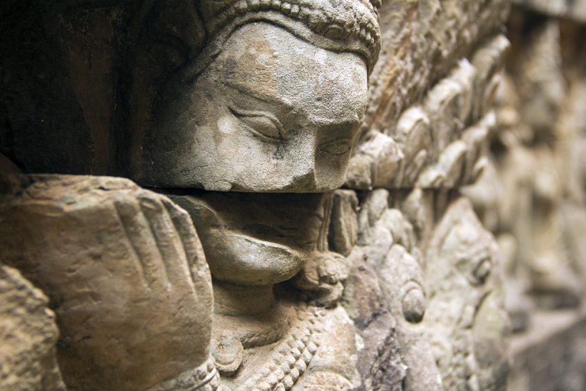 Angkor Thom, Terrasse des Leprakönigs