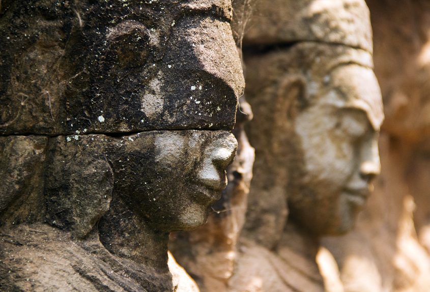 Angkor Thom, Terrasse des Leprakönigs