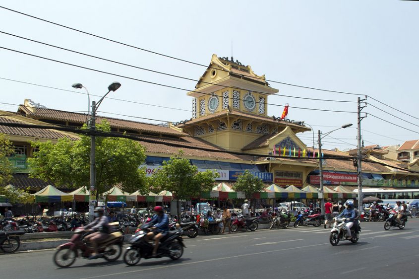 Saigon, Cholon, Bình-Tây-Markt