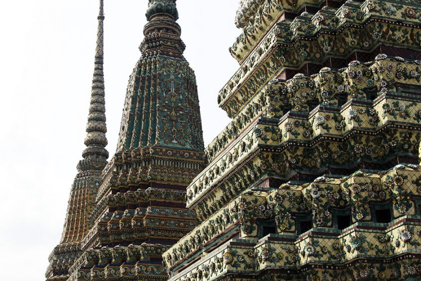 Bangkok, Wat Pho, Phra Maha Chedis