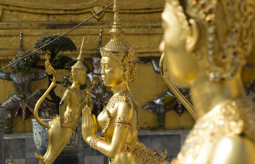 Bangkok, Wat Phra Kaeo,Kinnari