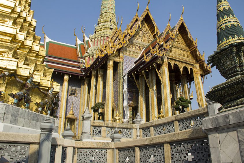 Bangkok, Wat Phra Keo, Prasart Phra Thepbidorn
