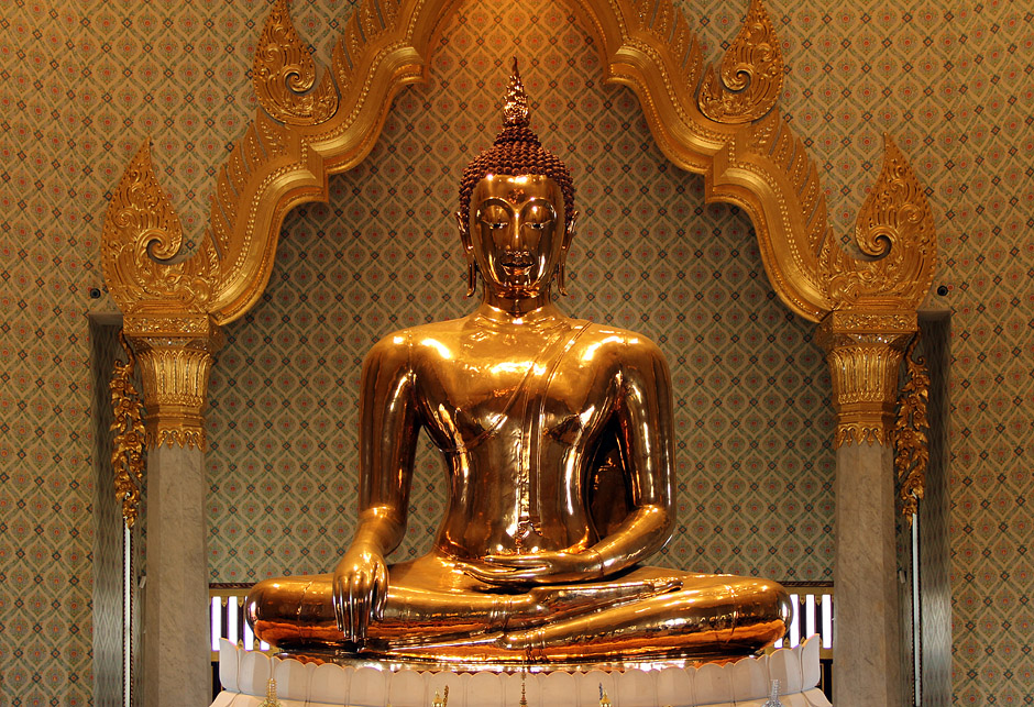Bangkok, Chinatown, Samphanthawong, Tempel des Goldenen Buddhas