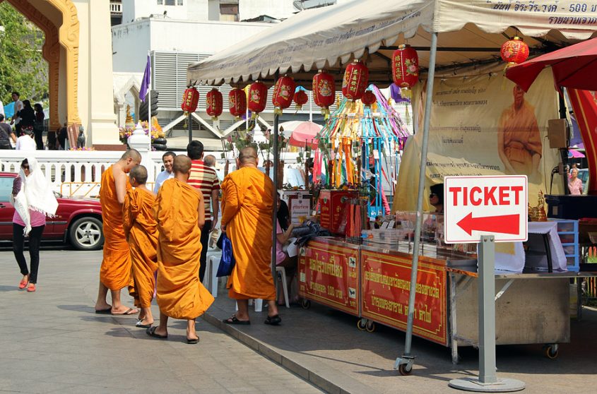 Bangkok, Chinatown, Samphanthawong, Tempel des Goldenen Buddhas