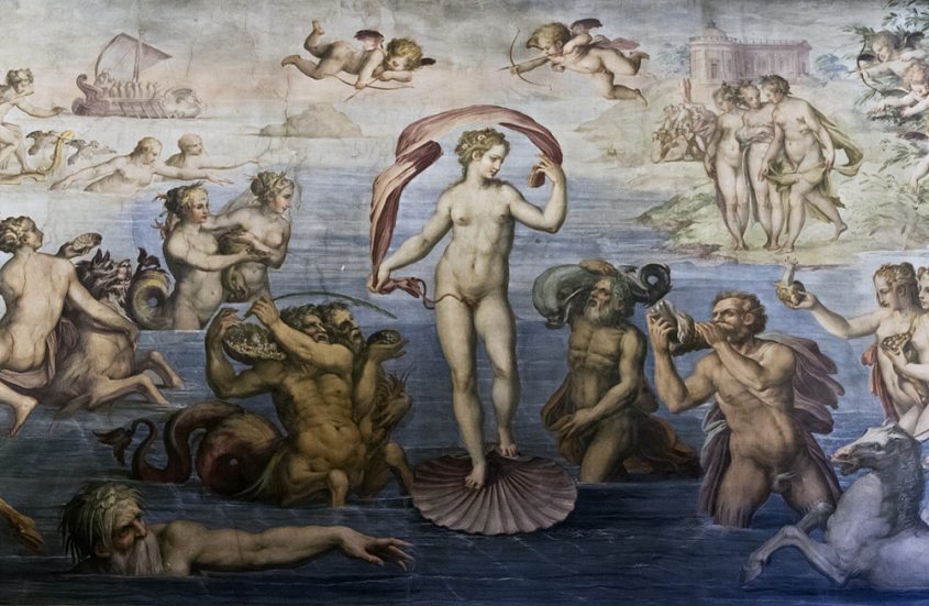 Palazzo Vecchio, Geburt der Venus von Giorgio Vasari im Quartiere degli Elementi