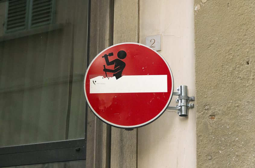 Street Art, Firenze, Clet