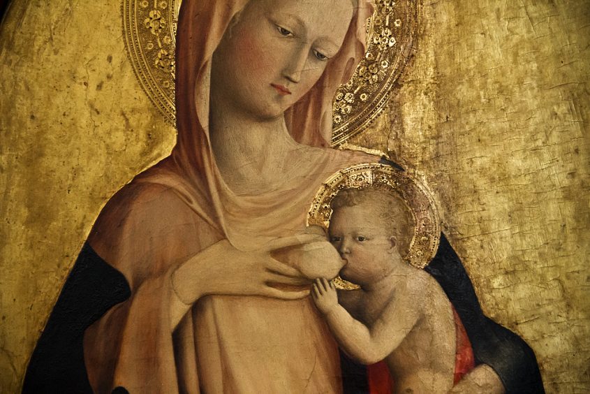 Uffizien, Massolino, Madonna der Demut