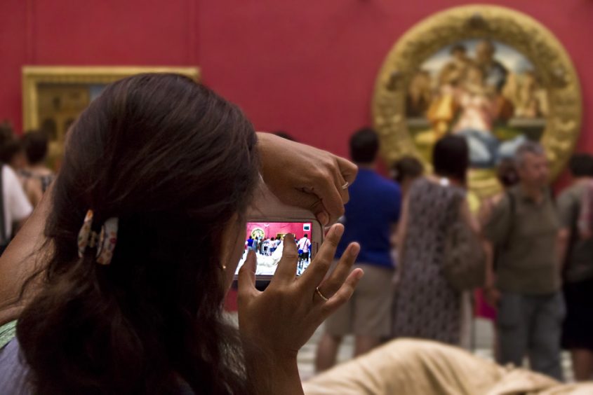 Uffizien, Michelangelo, Heilige Familie (Doni Tondo)