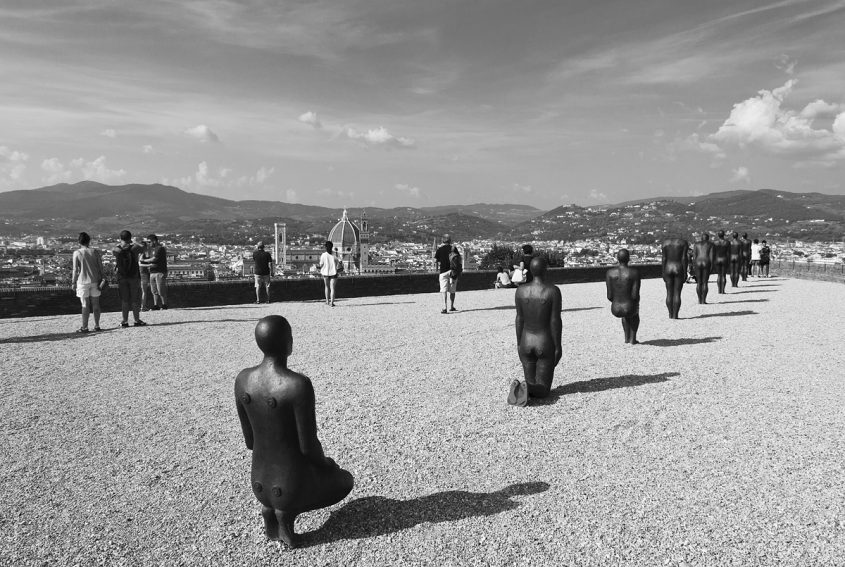 Florence, Anthony Gormley, Human, Forte di Belvedere