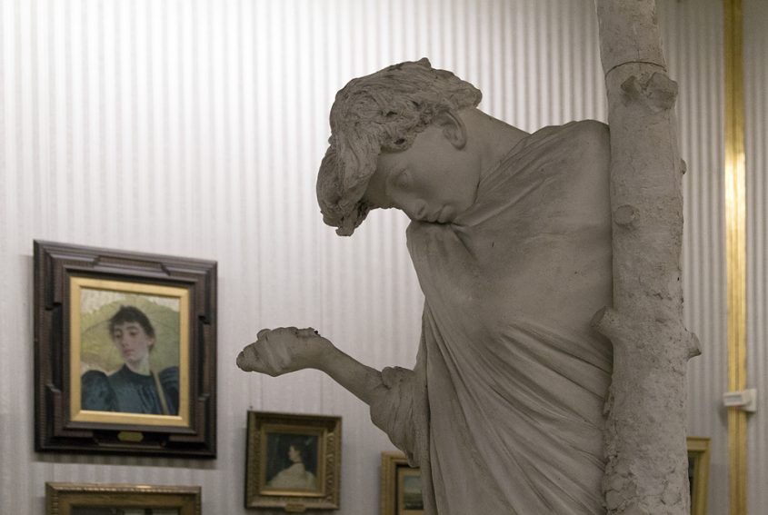 Palazzo Pitti, Galeria d'Arte Moderna, Adriana Cecioni, Il suicida