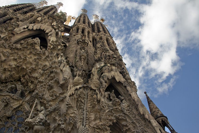 Barcelona, Sagrada Familia, Antoni Gaudi, Weihnachtsfassade