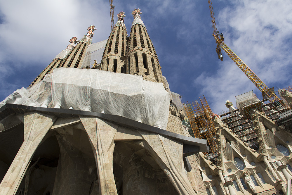 Barcelona, Sagrada Familia, Passionsfassade