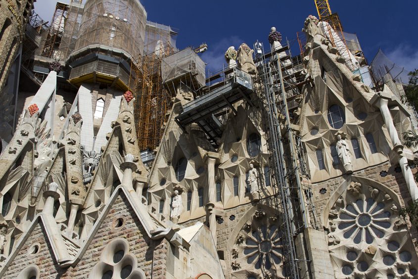 Barcelona, Sagrada Familia, Südseite