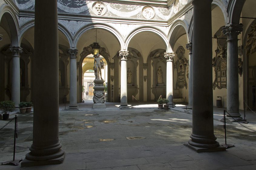Florenz, Palazzo Medici Riccardi, Innenhof