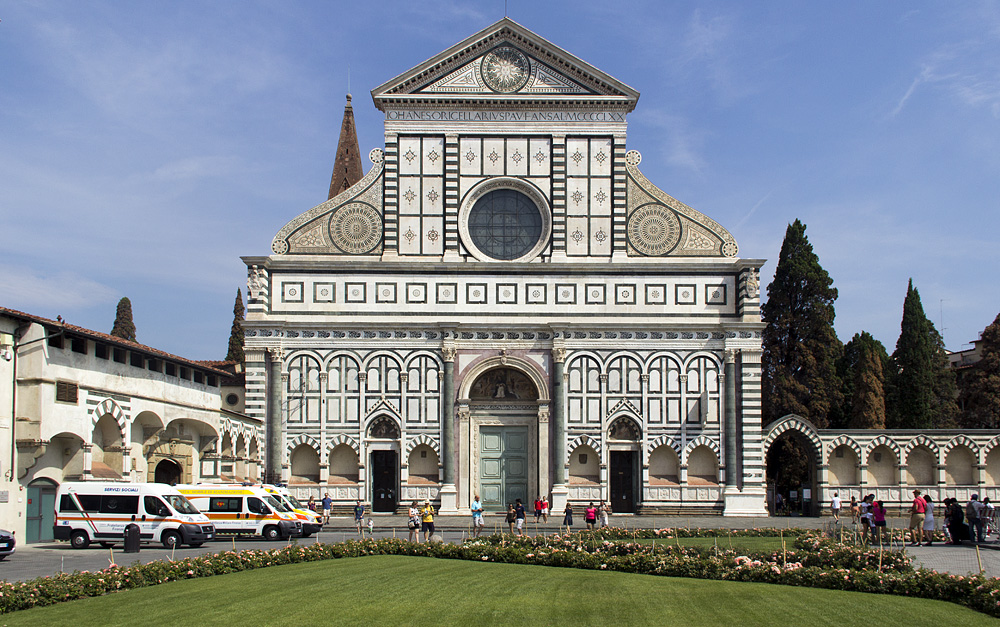 Santa Maria Novella, Fassade