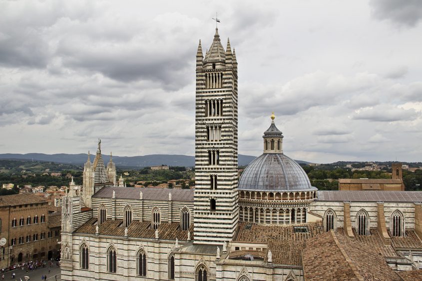 Siena, Dom, Panorama del Facciatone