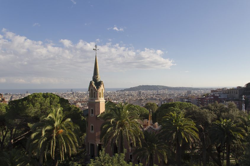 Barcelona, Park Güell, Casa-Museu Gaudí