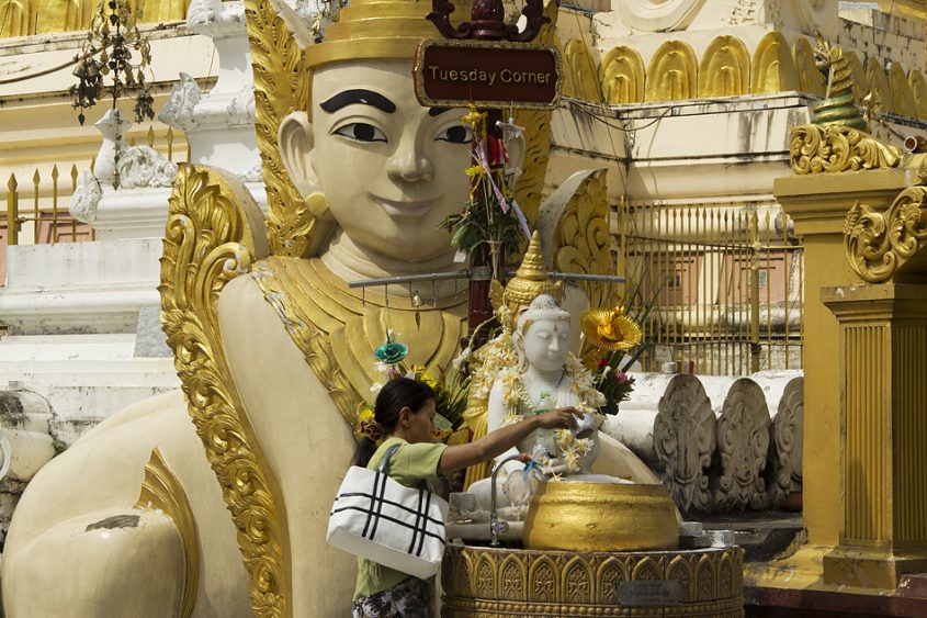 Yangon, Shwedagon Pagoda,