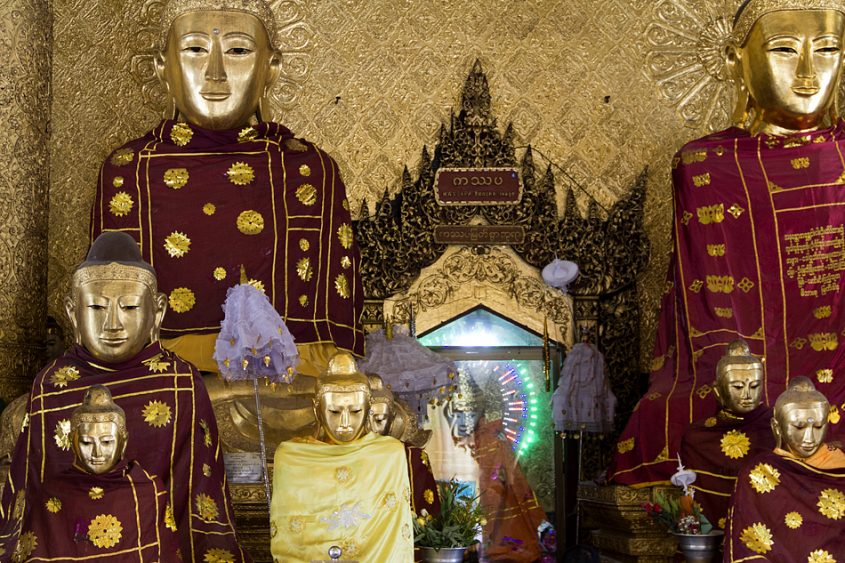 Yangon, Shwedagon Pagoda, Kassapa Buddha
