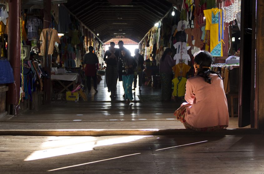 Myanmar, Inle-See, Kloster der springenden Katzen